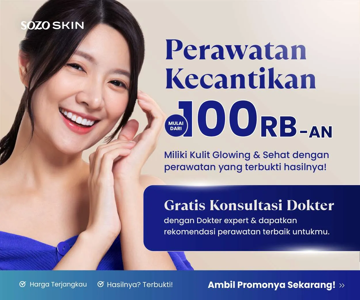 Promo Perawatan Kecantikan di Sozo Skin Clinic