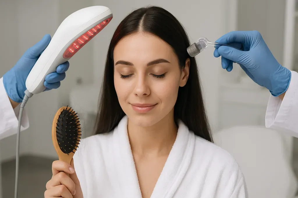 mengatasi rambut rontok
