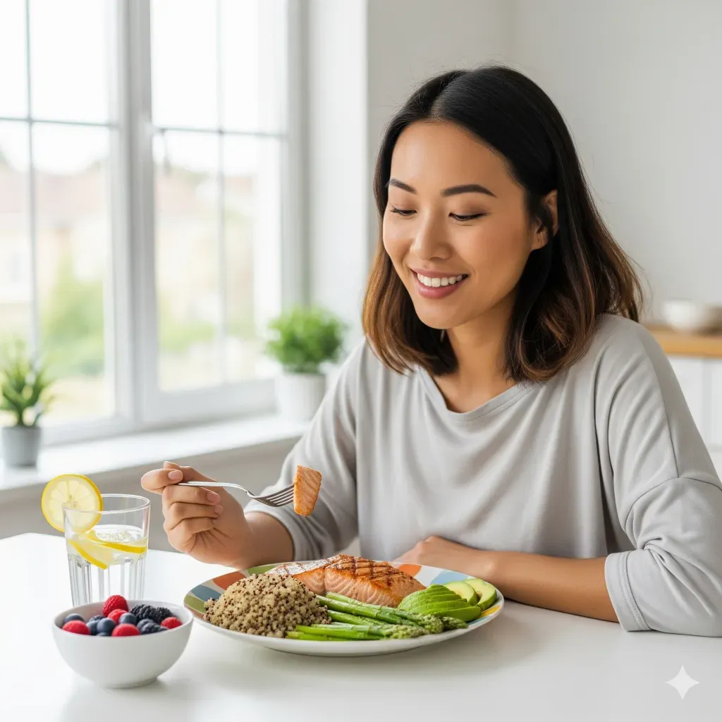 Bye-Bye Perut Buncit! Panduan Pola Makan Efektif untuk Perut Rata & Sehat