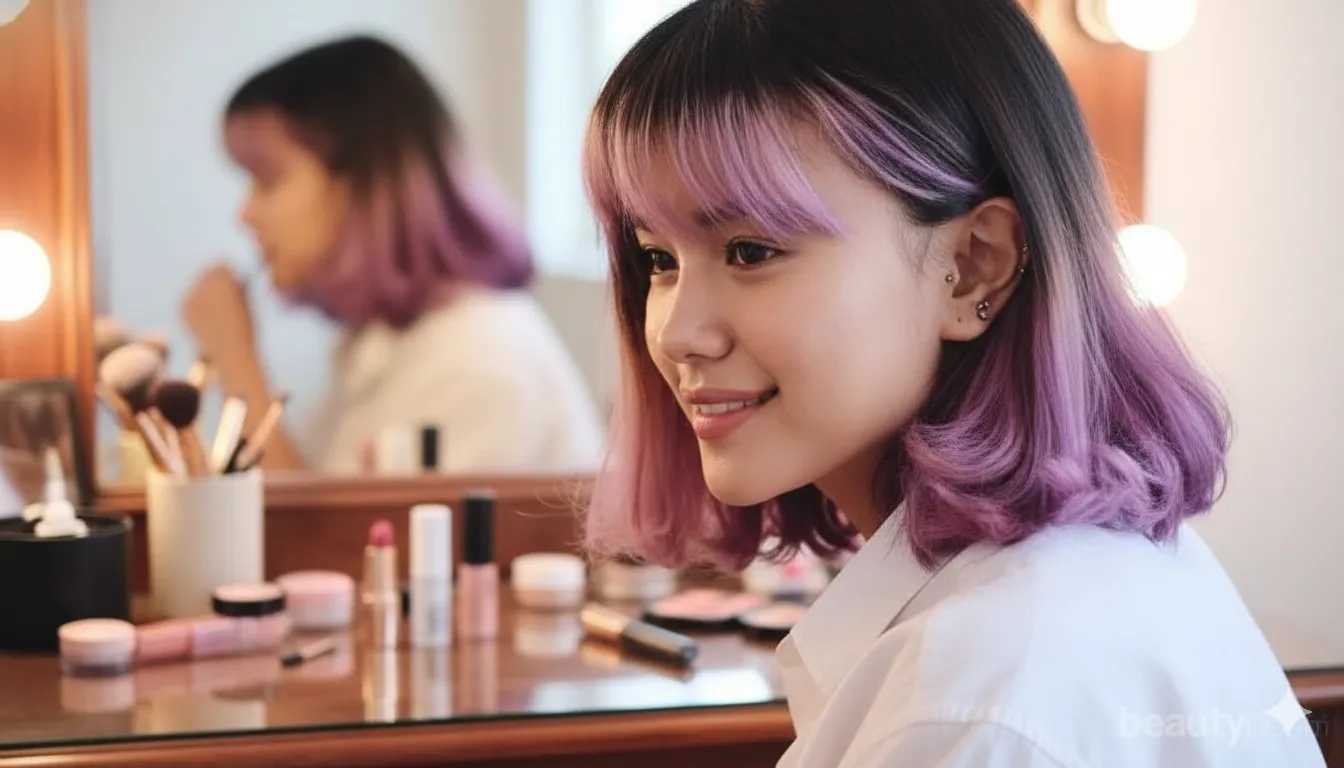 Kenapa Warna Rambut Ungu Cepat Pudar? Ini Rahasia Agar Awet Berbulan-bulan
