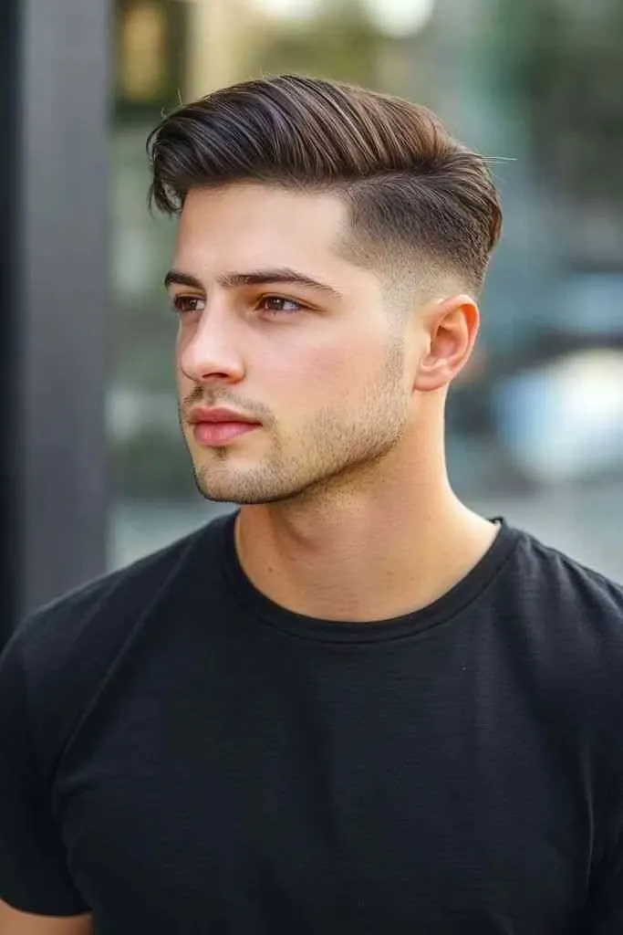 7. Pompadour Modern Haircut
