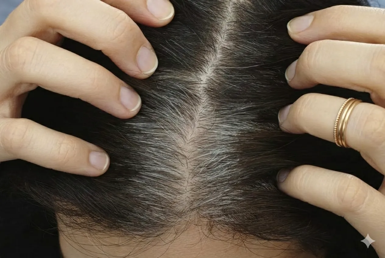 cara mengatasi rambut putih di usia muda
