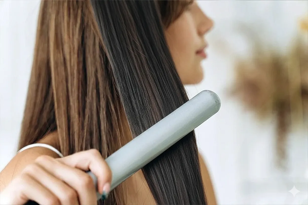5 Cara Aman Agar Rambut Lurus Rapi Tanpa Rusak & Bebas Kering