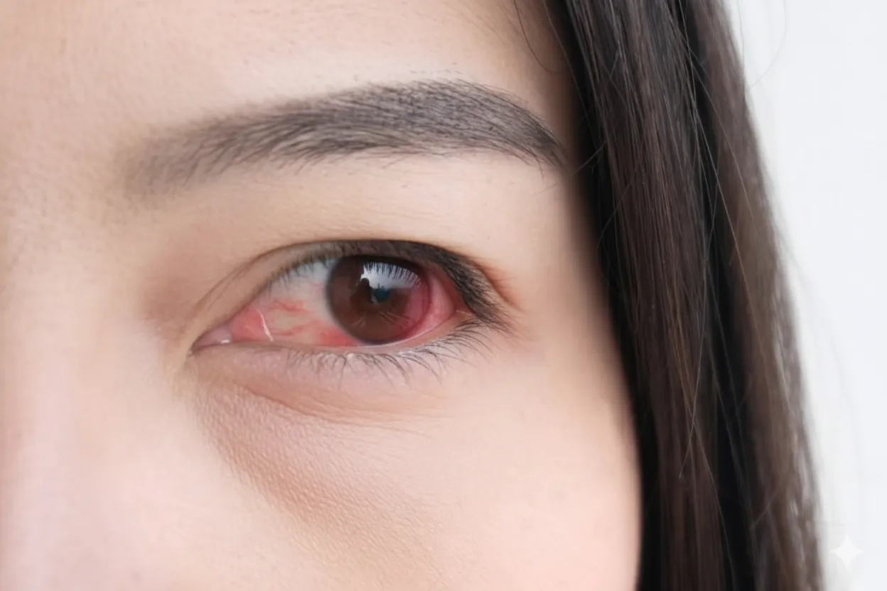 Kenapa Ada Bercak Merah di Mata dan Kapan Perlu ke Dokter?