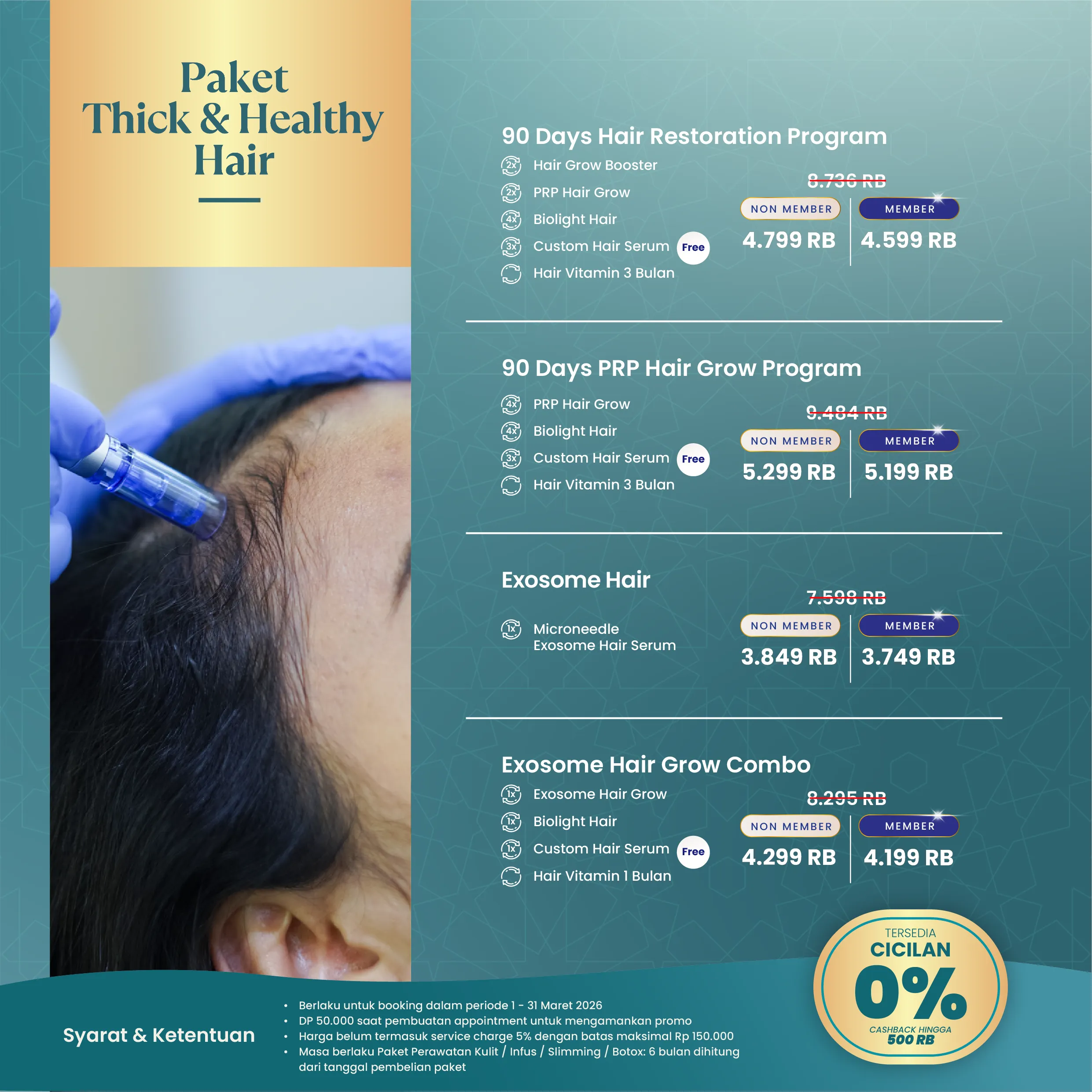 Promo Hair Treatment Sozo 2