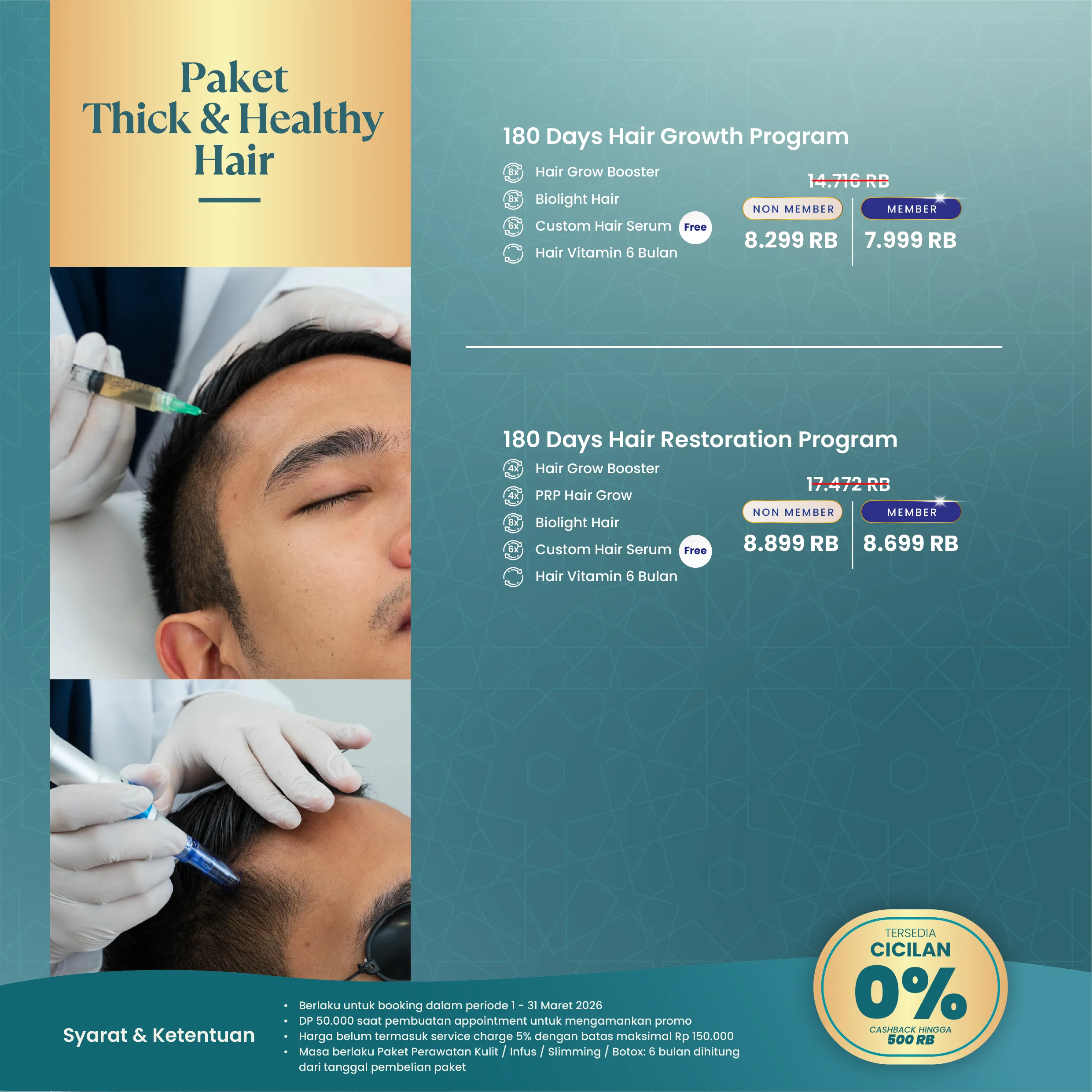 Promo Hair Treatment Sozo 3