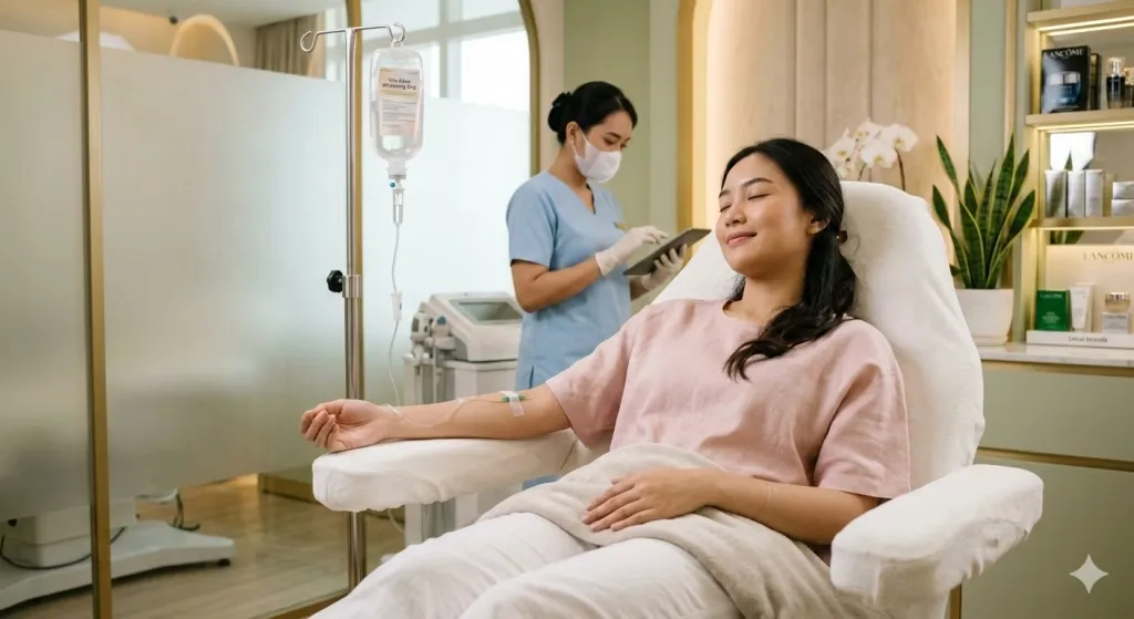 Kulit Cerah Merata: Skincare atau Infus Whitening, Mana yang Efektif?