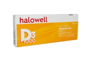Halowell D3 1000 IU 10 Tablet