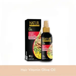 5. Natur Hair Vitamin Olive Oil & Vitamin E 80 ml