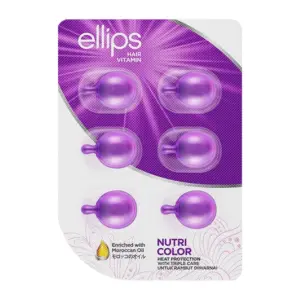 6. Ellips Hair Vitamin Nutri Color 6 Kapsul