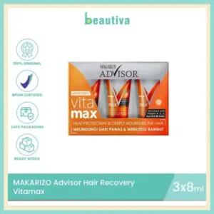 7. Makarizo Hair Recovery 3 x 8 ml