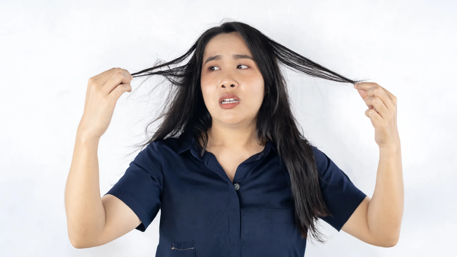 Ilustrasi Rambut Cepat Lepek & Berminyak