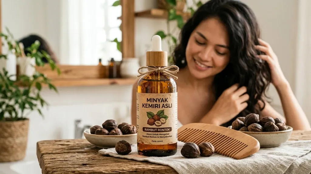 Minyak Kemiri untuk Rambut Rontok? Cek Faktanya!