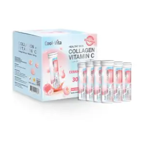 Minuman kollagen Cool-Vita Collagen Effervescent Tablet | Sumber: Halodoc