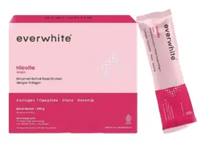 Minuman kollagen Everwhite Hicolla Collagen Drink | Sumber: Everwhite Lazada