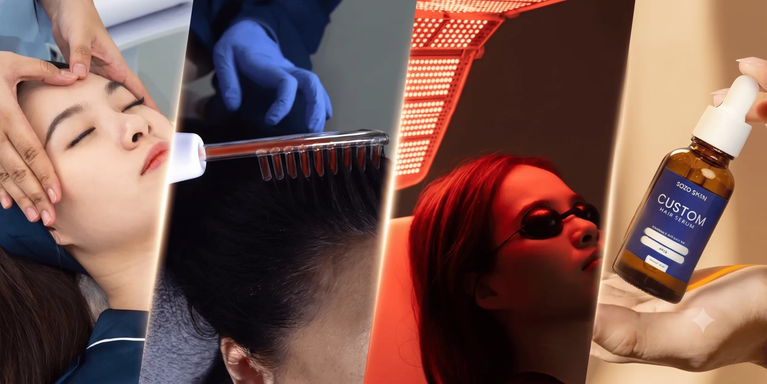 Prosedur Advanced Exosome Hair Treatment di Sozo Skin Clinic