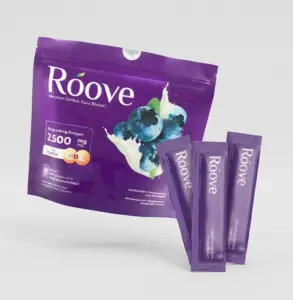 Minuman Kolagen Roove Blueberry Collagen Drink | Sumber: Roove Blibli