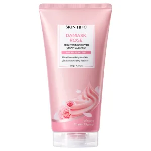 Sabun Kolagen Skintific Damask Rose Brightening Whipped Cream Cleanser | Source: Watsons Indonesia