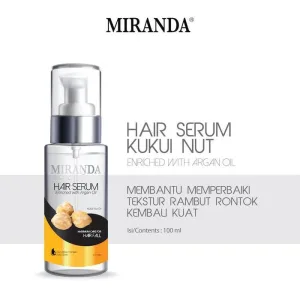 Miranda Hair Serum Kukui Nut Oil:Eclipta Alba
