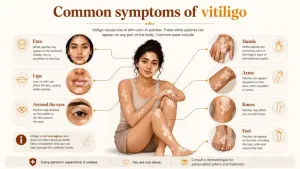 Bagian Tubuh yang Sering Terkena Vitiligo