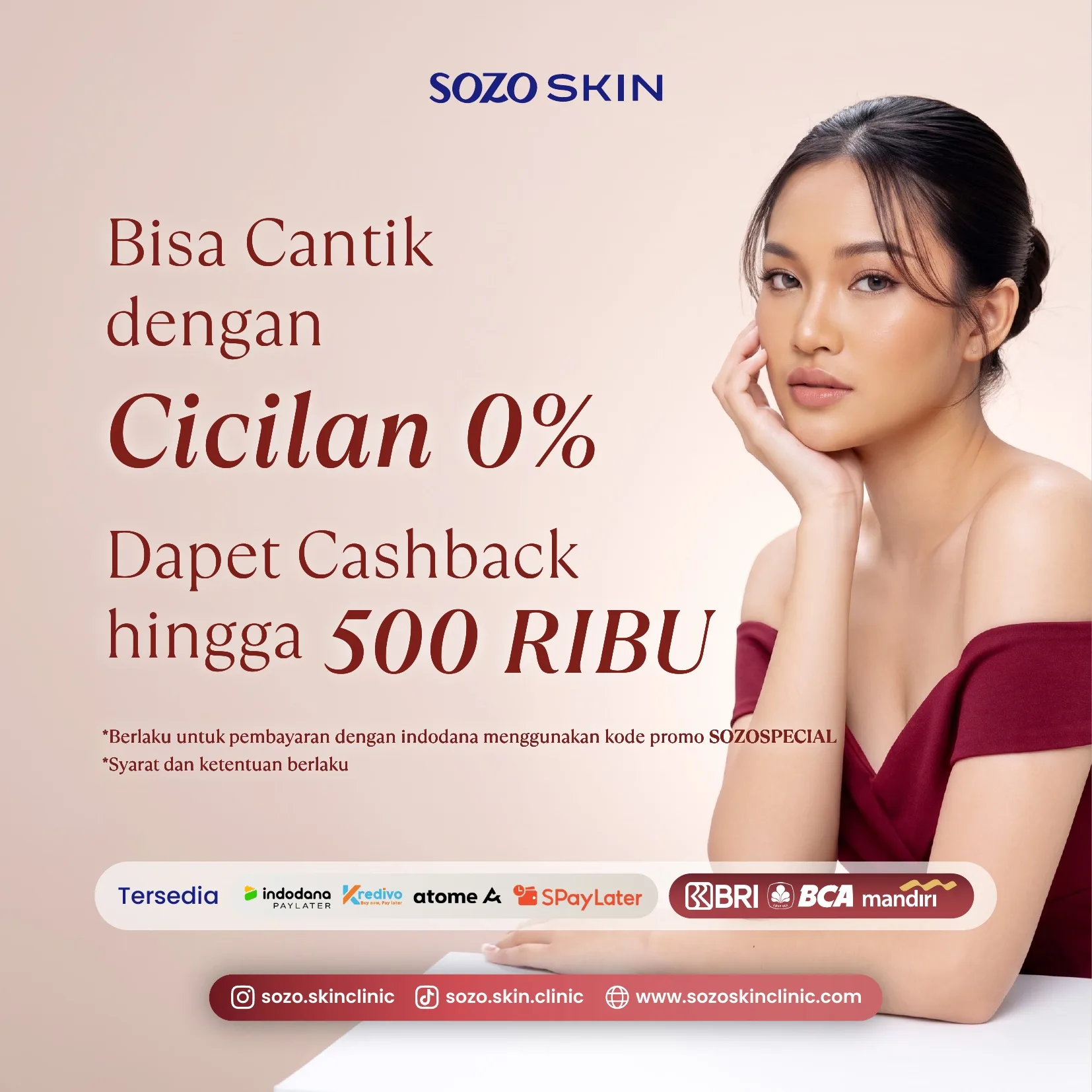 Promo SOZO Agustus 2