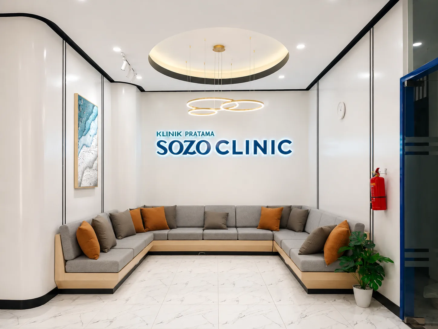 Ruang Tunggu Sozo Skin Clinic
