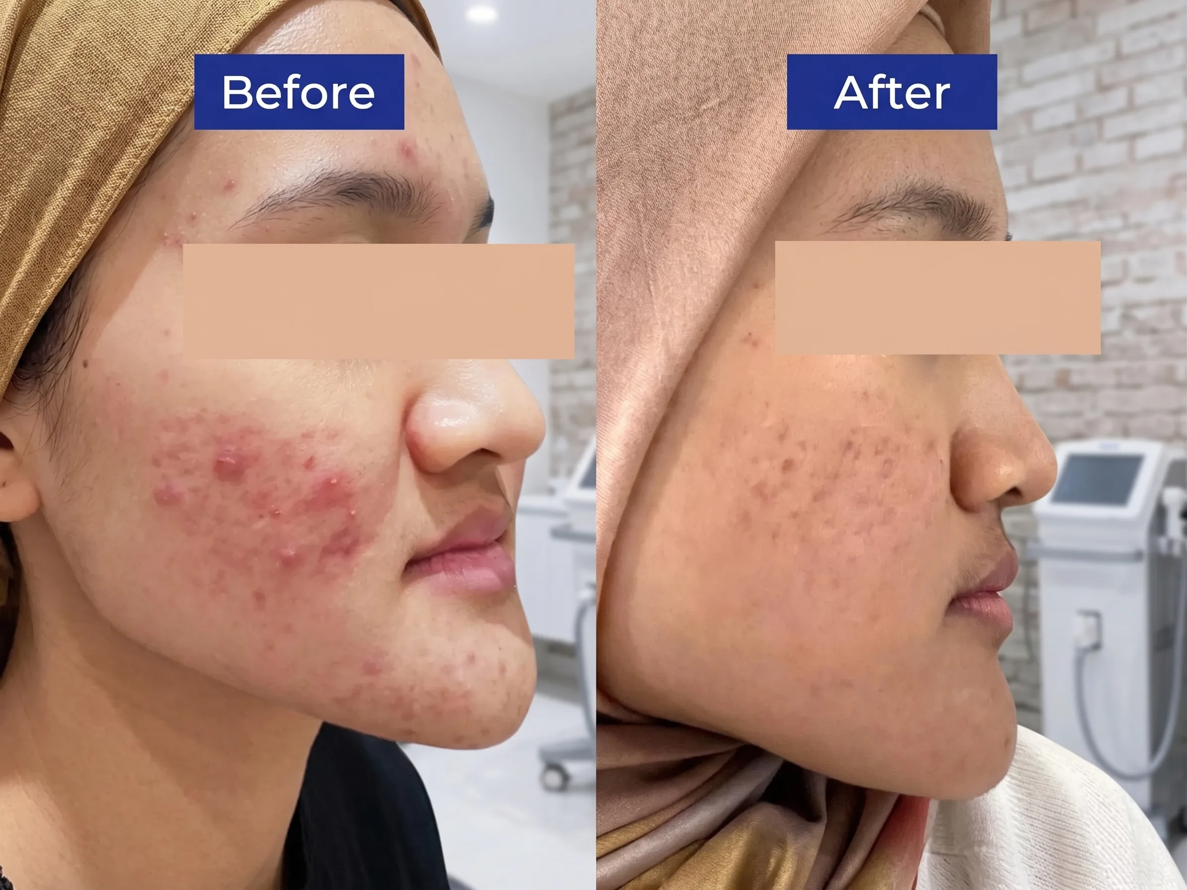 Before After 60 Days Acne Program Sozo