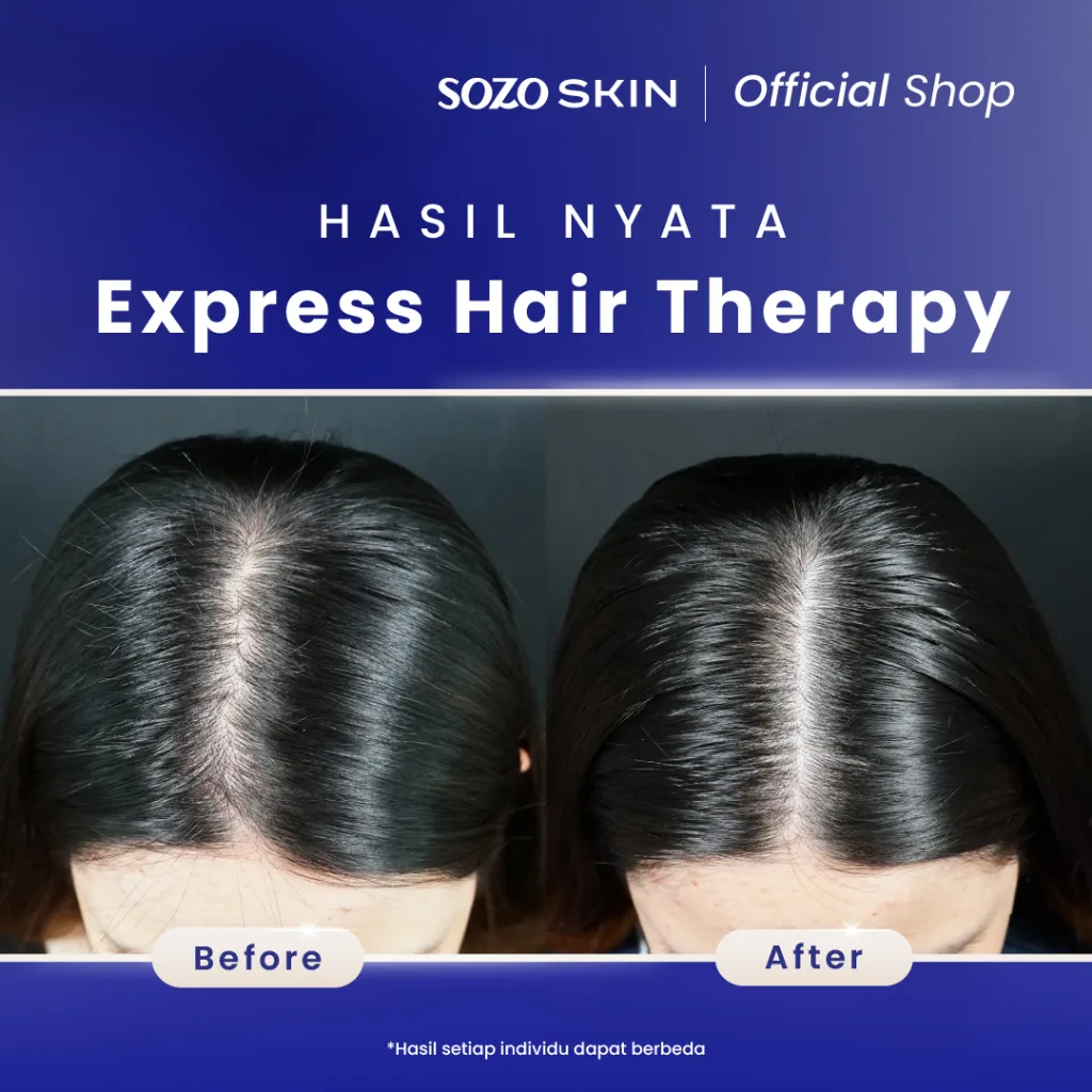 before after express hair therapy