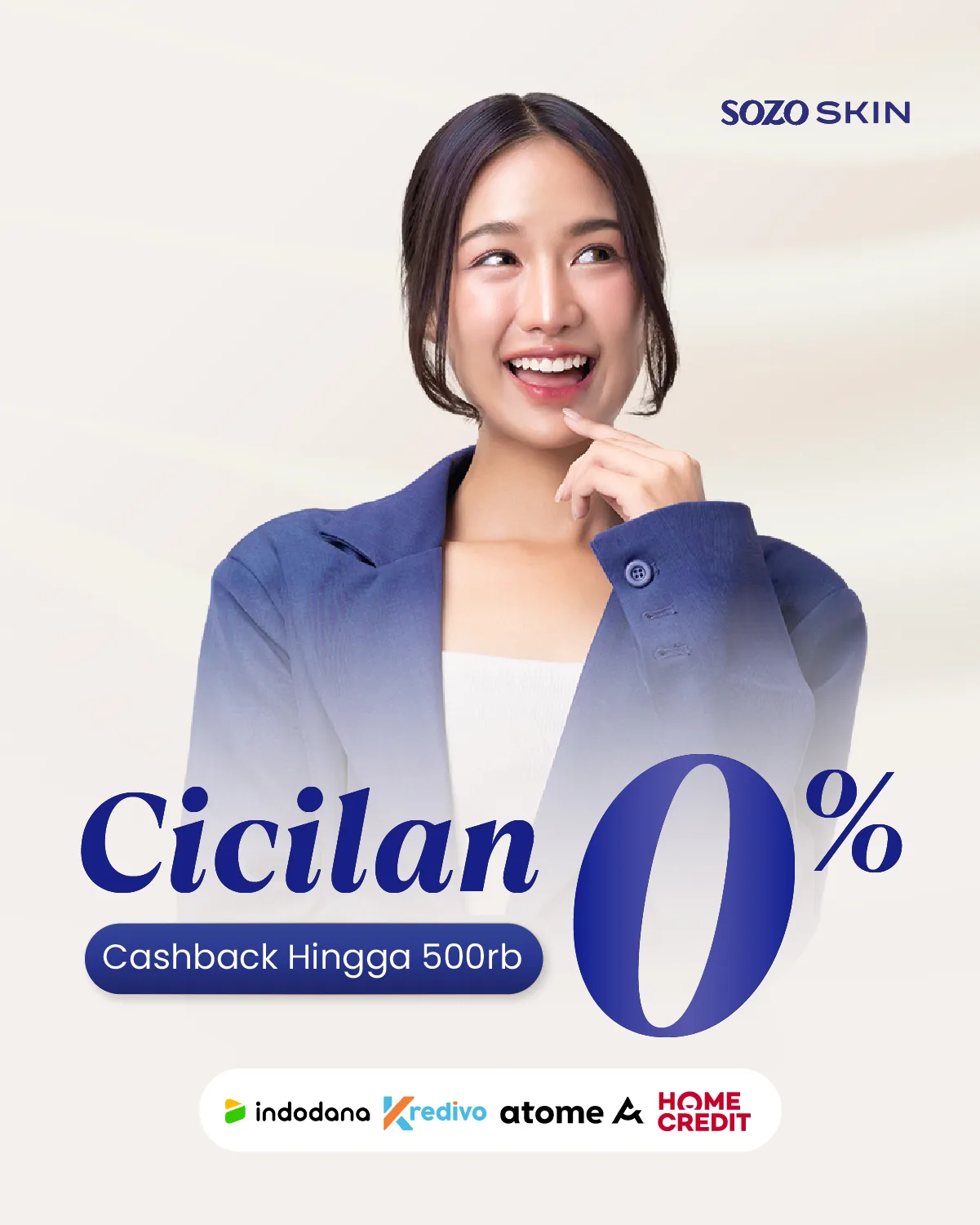 Promo Cicilan 0% Sozo Skin Clinic