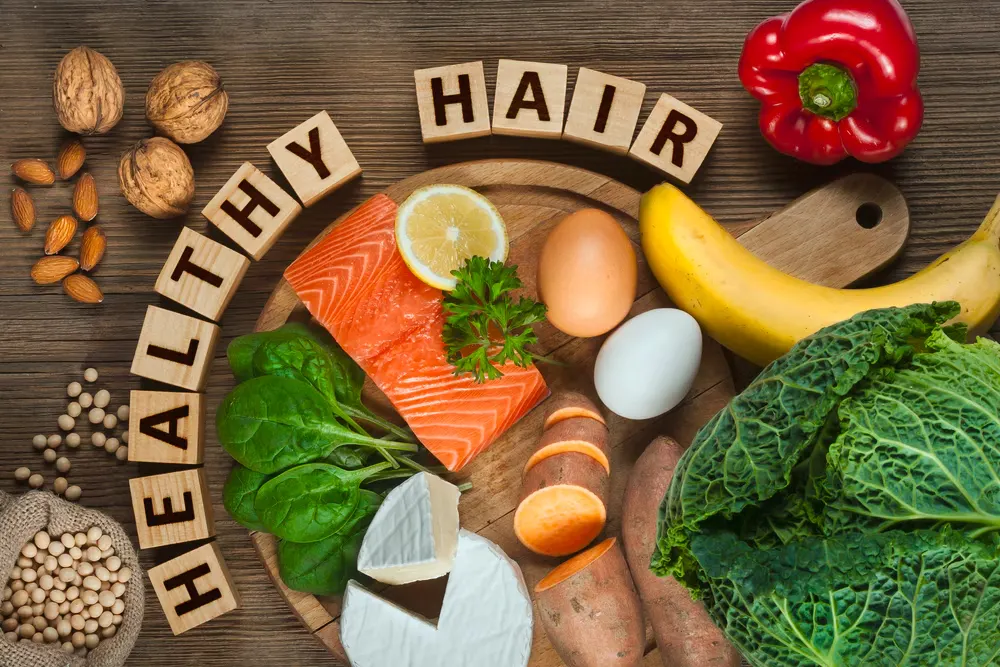 nutrisi alami rambut rontok
