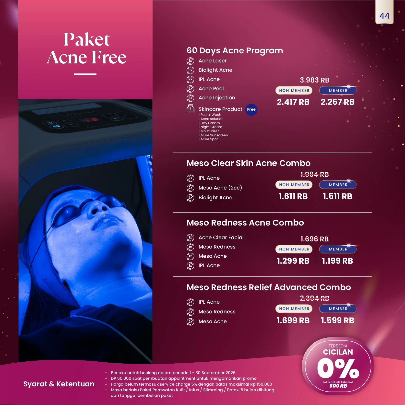 Promo Paket Acne Treatment SOZO 1