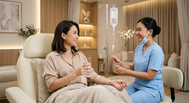 Infus Whitening Bisa Bikin Kulit Glowing? Cek Faktanya