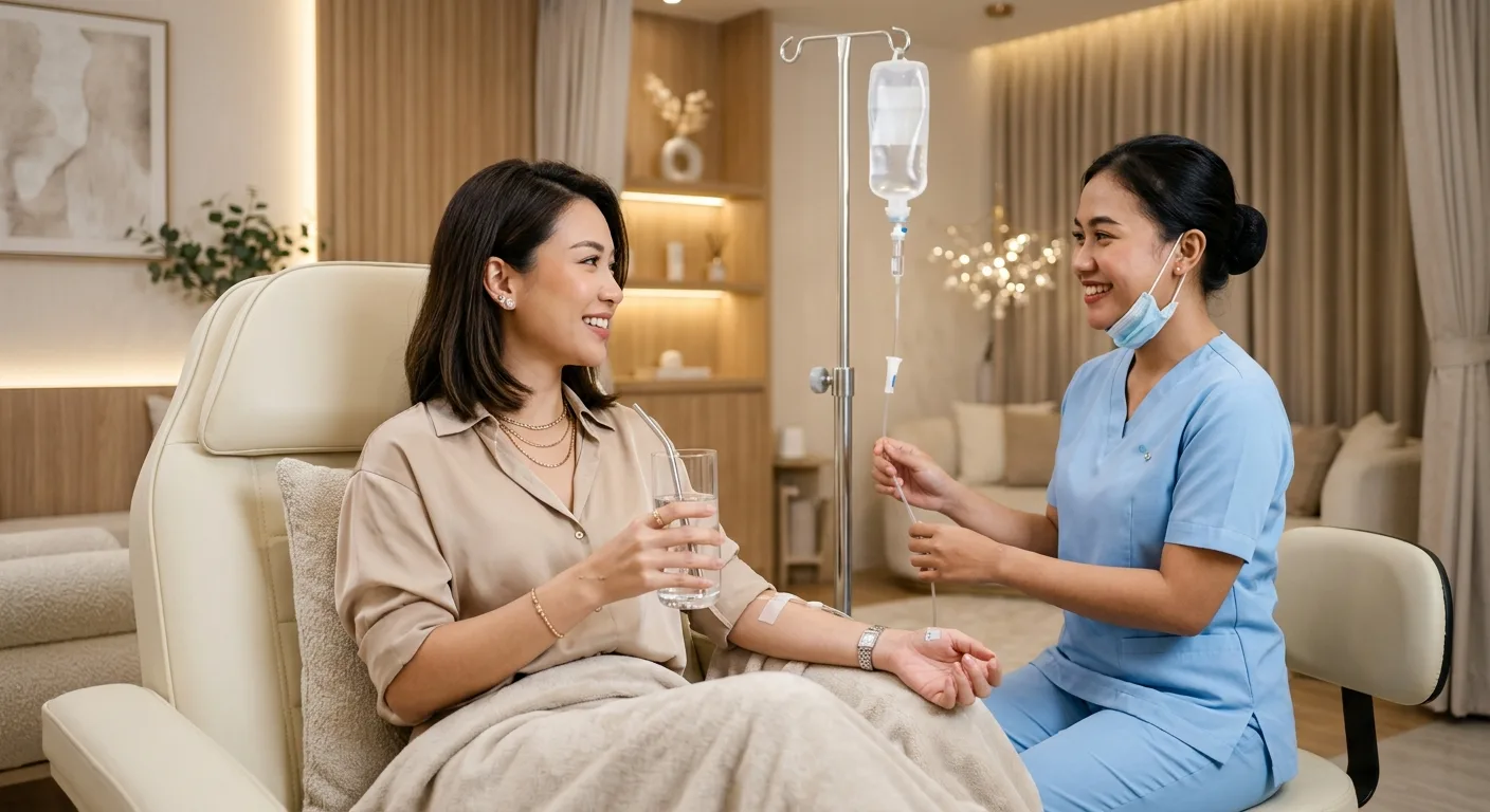 Infus Whitening Bisa Bikin Kulit Glowing? Cek Faktanya