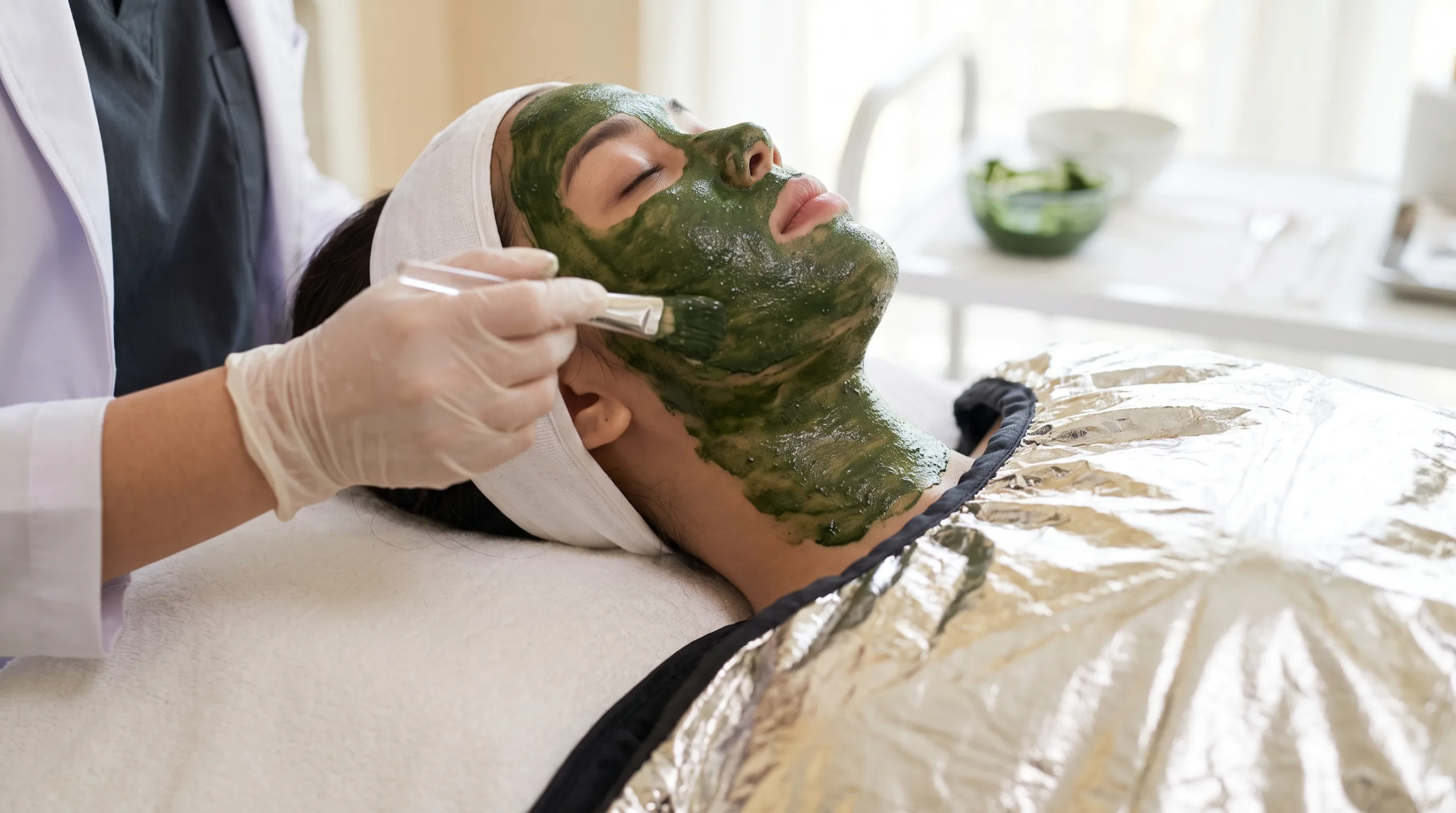 Masker Algae Saat Sauna Blanket, Apa Fungsinya untuk Kulit?