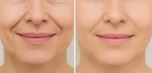 Contoh Hasil Smile Lines Treatment